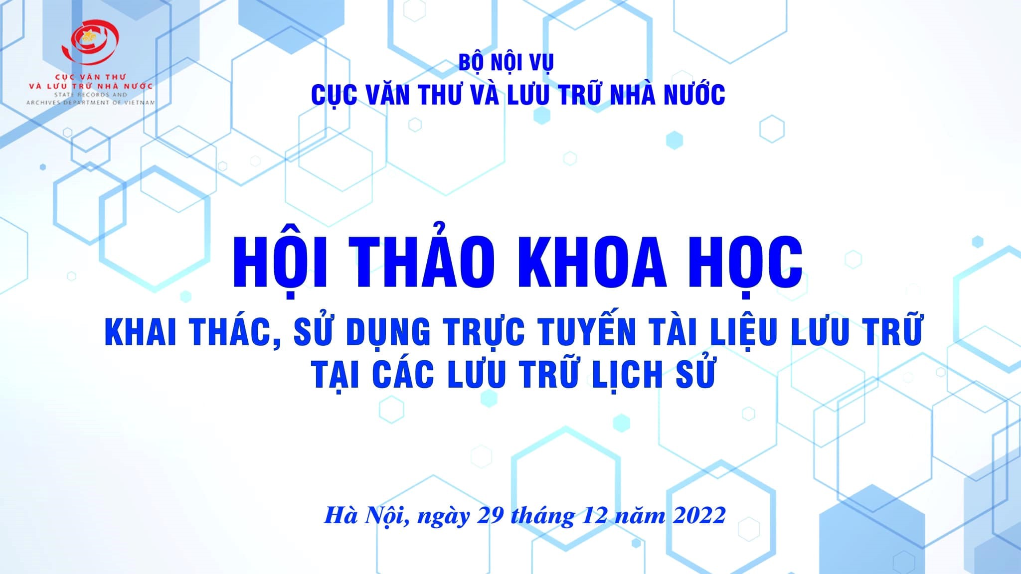 Hội thảo khoa học 