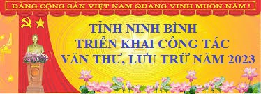 Ninh Bình triển khai công tác văn thư, lưu trữ năm 2023